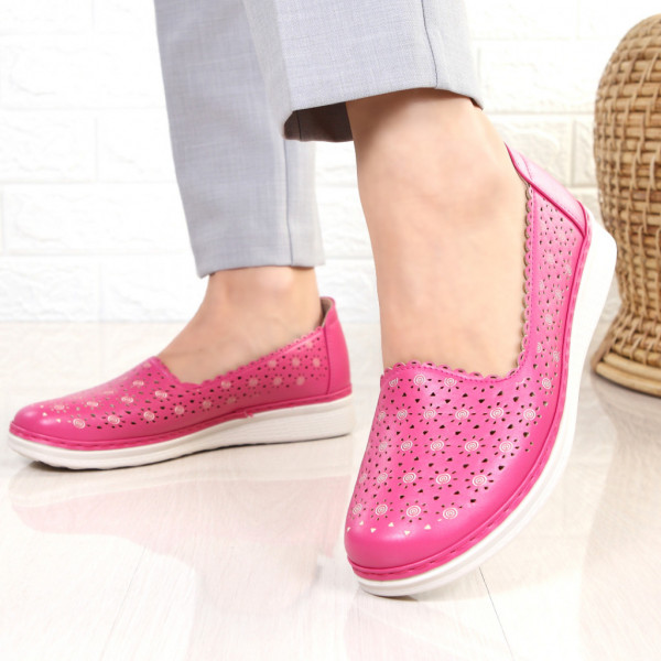 Pantofi roz usori Minoda - Img 1