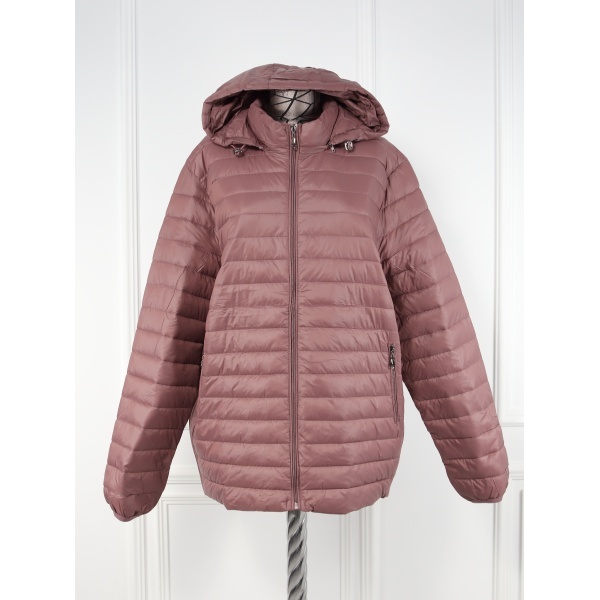 Geaca roz inchis din fas Eleniza