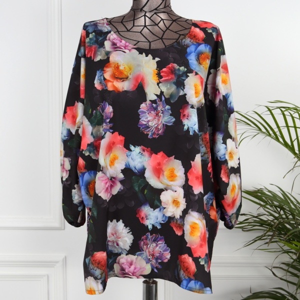 Bluza cu model floral Alinae