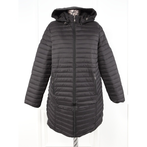 Geaca neagra din fas trei sferturi Orien