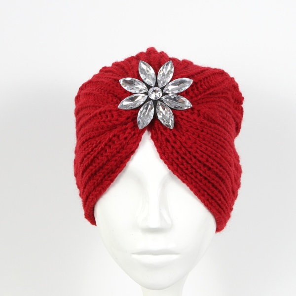 Turban rosu Hatice - Img 1