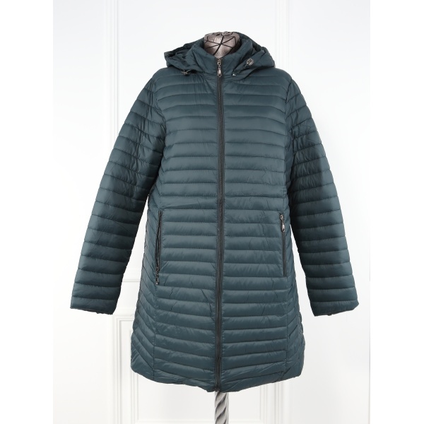 Geaca verde inchis din fas trei sferturi Orien