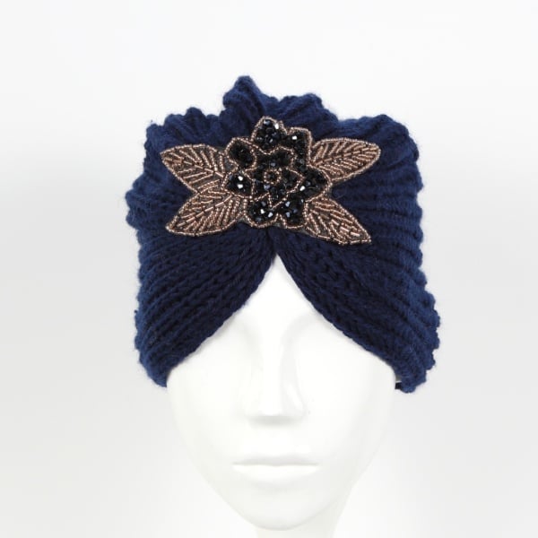 Turban bleumarin Deli