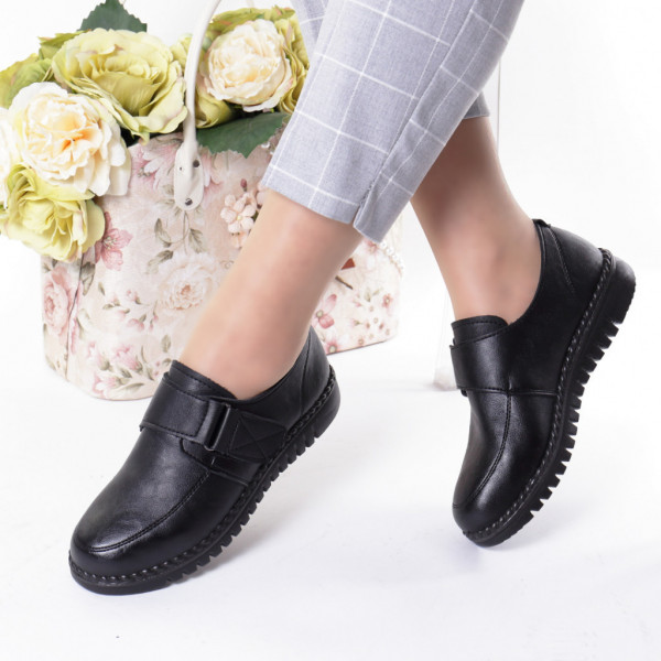 Pantofi comozi si usori Rezana negru