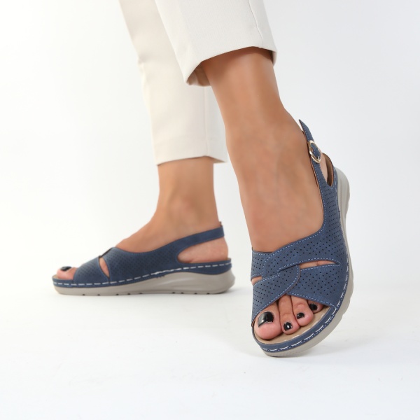Sandale bleumarin usoare Nali