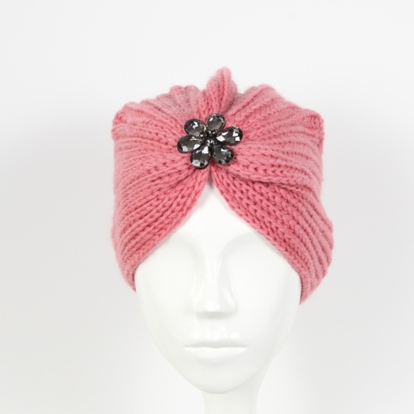 Turban roz Lien