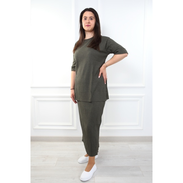 Compleu kaki simplu Zory