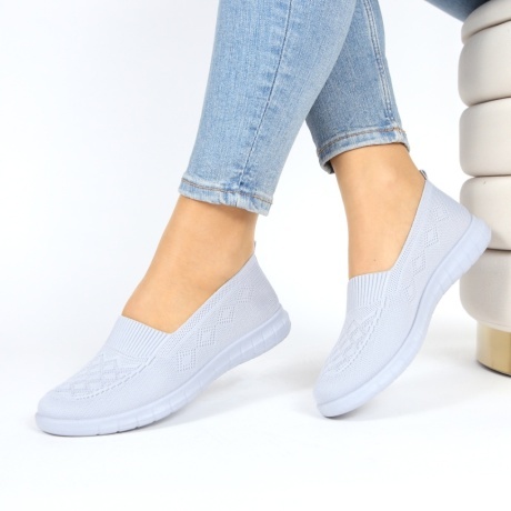 Espadrile gri usoare Yva - Img 3