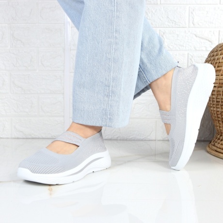 Espadrile gri usoare Zelina - Img 2