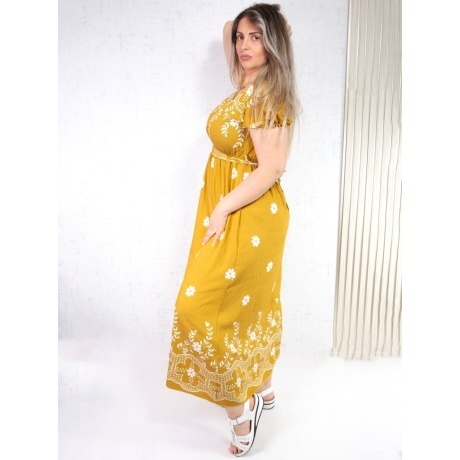 Rochie galbena Zadfa - Img 2