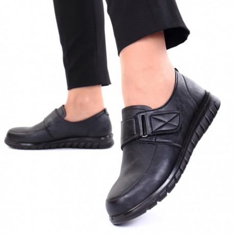 Pantofi cu talpa joasa Nonica negru - Img 2