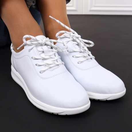 Pantofi usori albi Arania - Img 1
