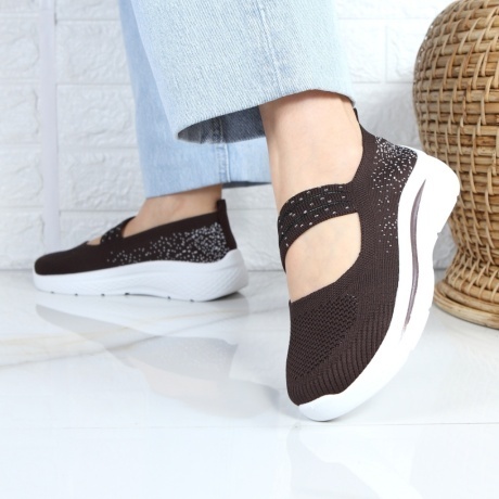 Espadrile maro usoare Zelina - Img 3