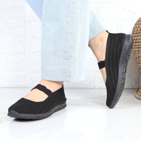 Espadrile negre usoare Zandia