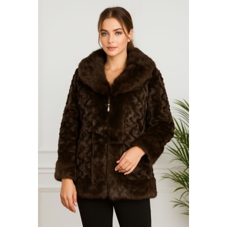 Haina din blana ecologica Verolina - Img 1