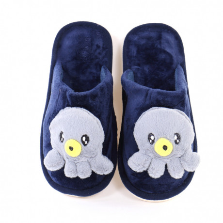 Papuci bleumarin pentru copii Carai