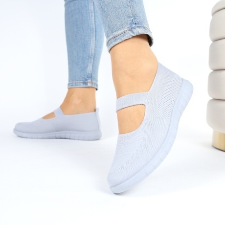 Espadrile gri usoare Sorna - Img 2