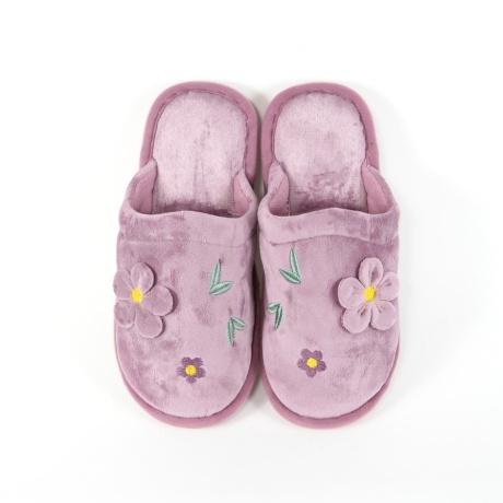 Papuci mov de casa Esera