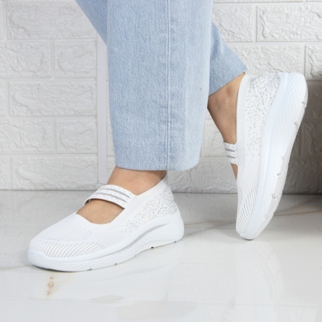 Espadrile albe usoare Zelina - Img 4