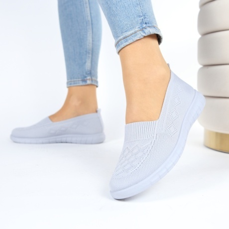 Espadrile gri usoare Yva