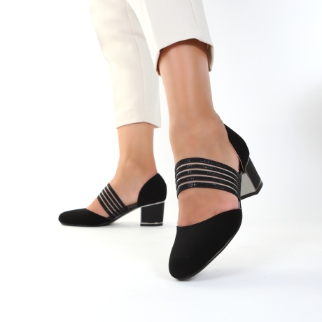 Pantofi cu bareta elastica Hira - Img 2