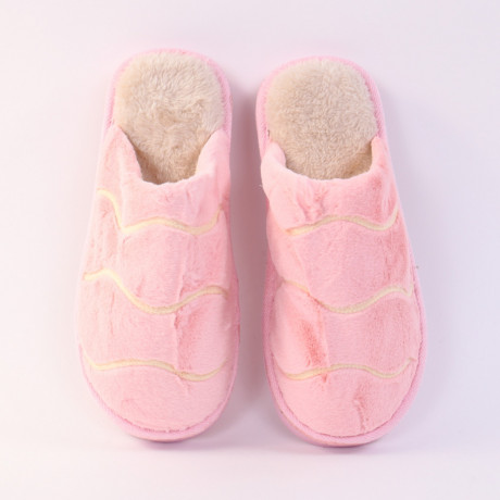 Papuci cu dungi roz Giza