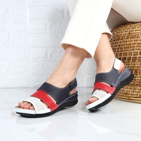 Sandale bleumarin comode Farya