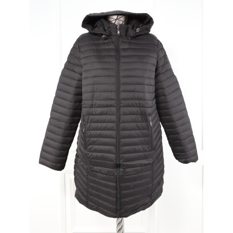 Geaca neagra din fas trei sferturi Orien