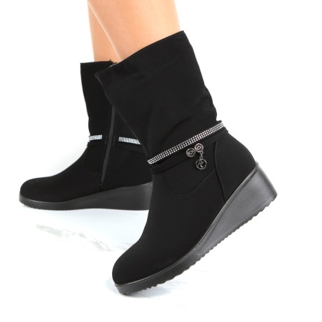 Ghete negre imblanite Nolis