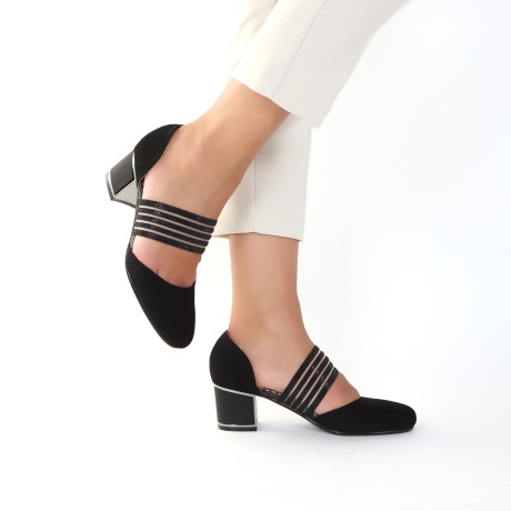 Pantofi cu bareta elastica Hira - Img 3