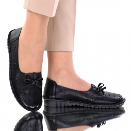 Pantofi usori Mariska negru - Img 1