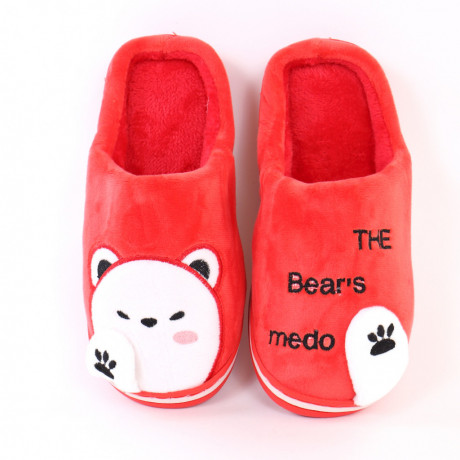 Papuci rosii pentru copii Ursulina - Img 2