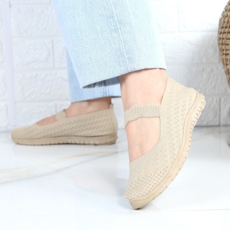 Espadrile bej usoare Zandia - Img 2