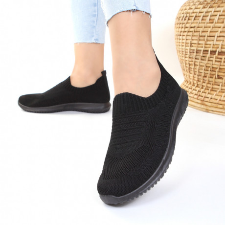 Espadrile negre usoare Tami