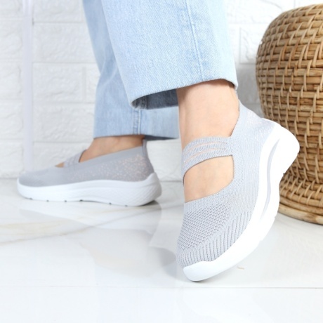 Espadrile gri usoare Zelina