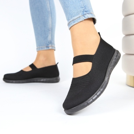 Espadrile negre usoare Sorna - Img 2