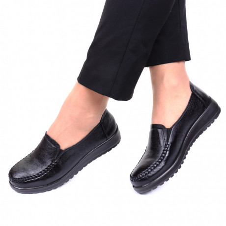 Pantofi comozi Violeta negru - Img 1