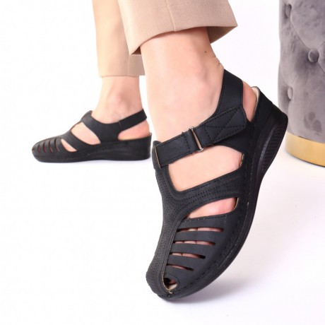 Sandale negre usoare Brenna - Img 1