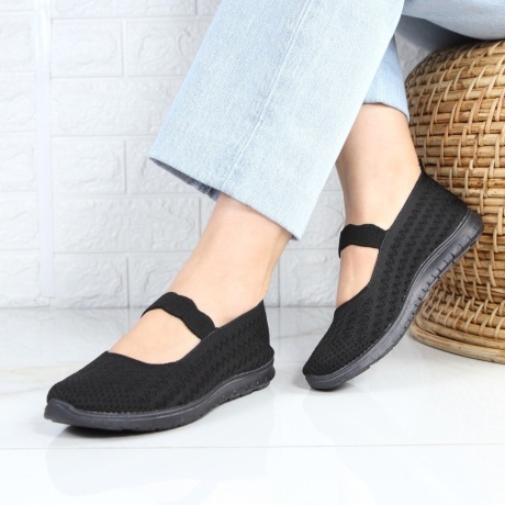 Espadrile negre usoare Zandia - Img 3