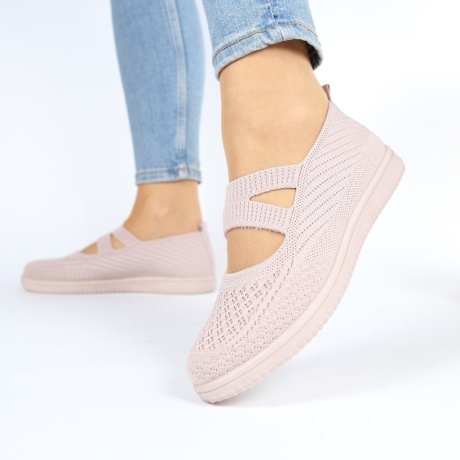 Espadrile roz usoare Sera