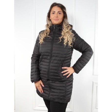 Geaca neagra din fas trei sferturi Orien - Img 2