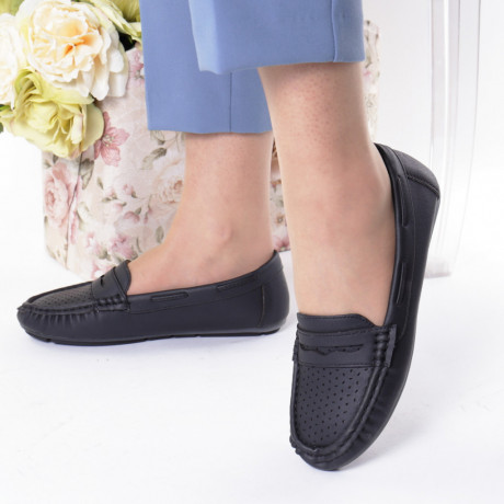 Pantofi usori Aliona negru - Img 2