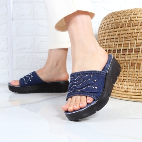 Papuci de jeans comozi Surmaia - Img 2