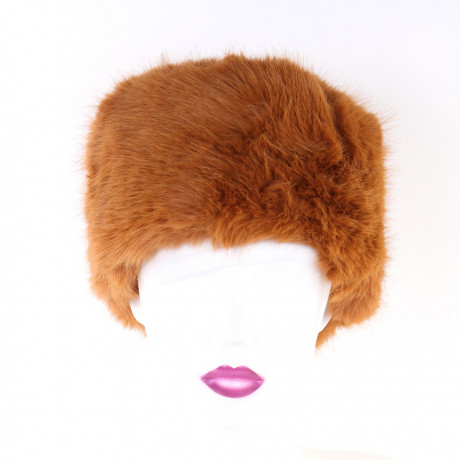 Caciula maro din blana Neka