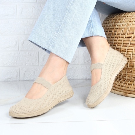 Espadrile bej usoare Zandia - Img 3