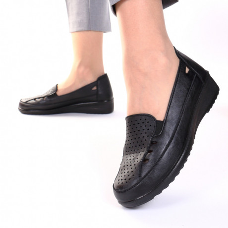 Pantofi cu platforma Faida negri - Img 1