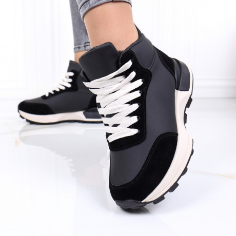 Sneakersi negri imblaniti Crelia - Img 2