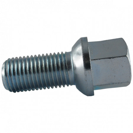 Suruburi roti guler sferic R13 M14 x 1,5 x 27 argintiu SW 17