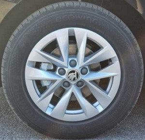 Roata completa Skoda+Anvelopa Kumho Ecowing ES31 185/65 R15 88H