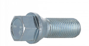 Suruburi roti guler conic 60° M14 x 1,5 x 30 argintiu SW17